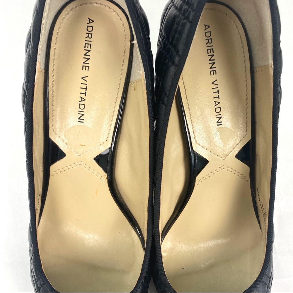 Adrienne Vittadini Quilted Leather Pump Jantine - Picture 7 of 9